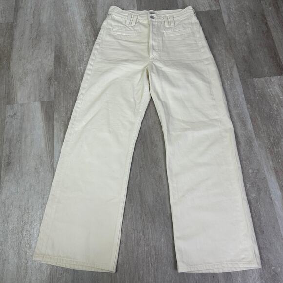 Citizens of Humanity Gaucho wide leg Jeans in Marzipan Size 25 - Picture 2 of 11